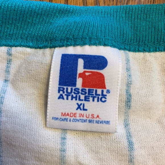 Vintage Russell Athletic custom jersey t shirt - Picture 3 of 4